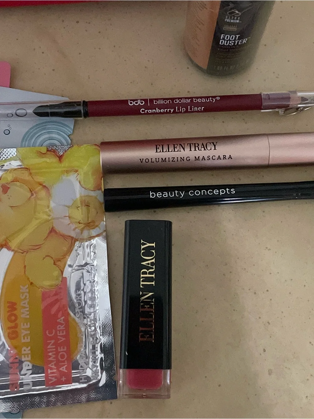 Beauty Bundle With XOXO Red Cosmetic Pouch